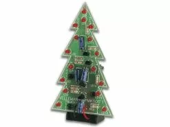 Whadda Bausatz Weinachtsbaum mit blinkenden LEDs