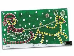 Whadda Bausatz Weinachtsmann mit Rentier