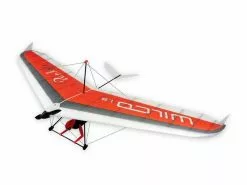 HACKER Model Production Delta Wilco 1.3 mit Antrieb und Servos Rot, ARF