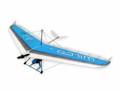 HACKER Model Production Delta Wilco 1.3 mit Antrieb und Servos Blau, ARF