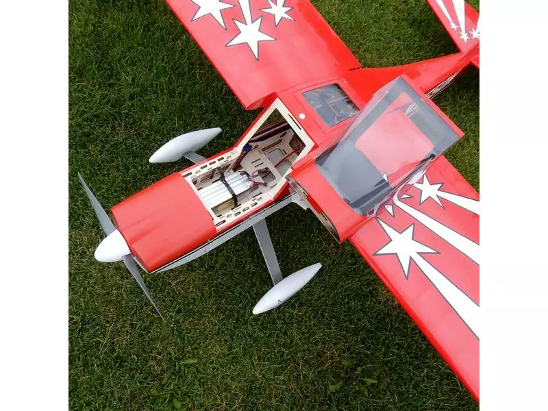 HACKER Model Production Motorflugzeug Bellanca Super Decathlon 2020 mm ARF 6 HACKER Model Production Motorflugzeug Bellanca Super Decathlon 2020 mm ARF – Bild 6