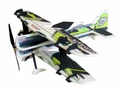 RC-Factory Doppeldecker Crack Pitts Mini 560 mm Grün, Bausatz