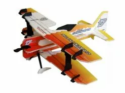 RC-Factory Doppeldecker Crack Pitts Mini 560 mm Orange, Bausatz