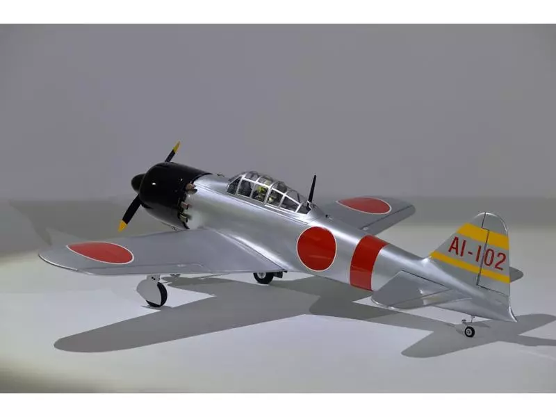 Phoenix Warbird Zero A6M 1400 mm ARF Bausatz 2 Phoenix Warbird Zero A6M 1400 mm ARF Bausatz – Bild 2
