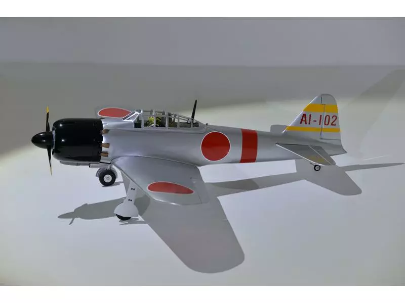 Phoenix Warbird Zero A6M 1400 mm ARF Bausatz 4 Phoenix Warbird Zero A6M 1400 mm ARF Bausatz – Bild 4