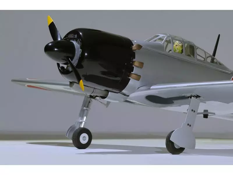 Phoenix Warbird Zero A6M 1400 mm ARF Bausatz 5 Phoenix Warbird Zero A6M 1400 mm ARF Bausatz – Bild 5