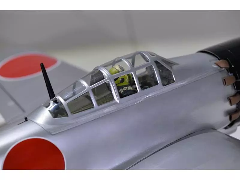 Phoenix Warbird Zero A6M 1400 mm ARF Bausatz 7 Phoenix Warbird Zero A6M 1400 mm ARF Bausatz – Bild 7
