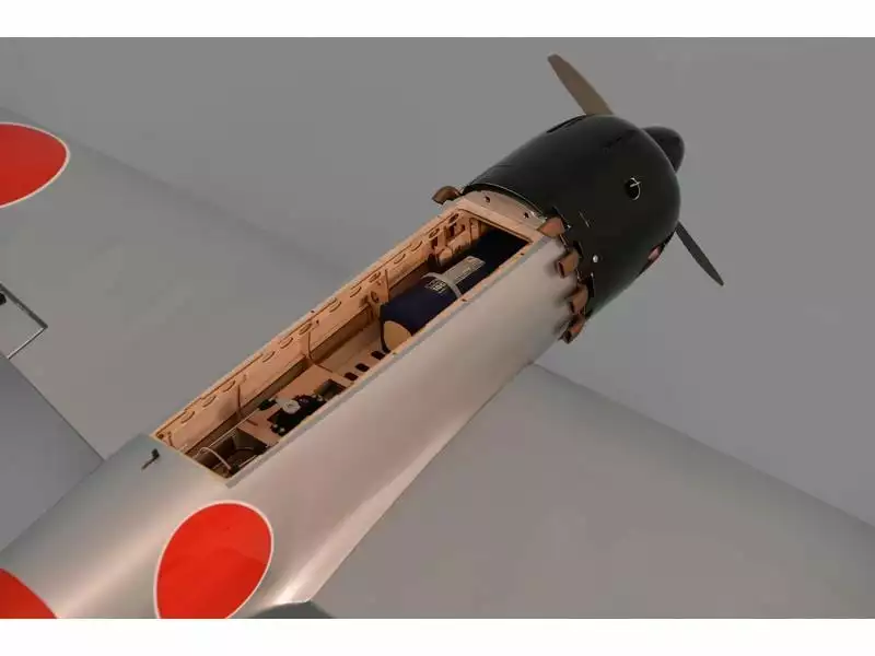 Phoenix Warbird Zero A6M 1400 mm ARF Bausatz 9 Phoenix Warbird Zero A6M 1400 mm ARF Bausatz – Bild 9