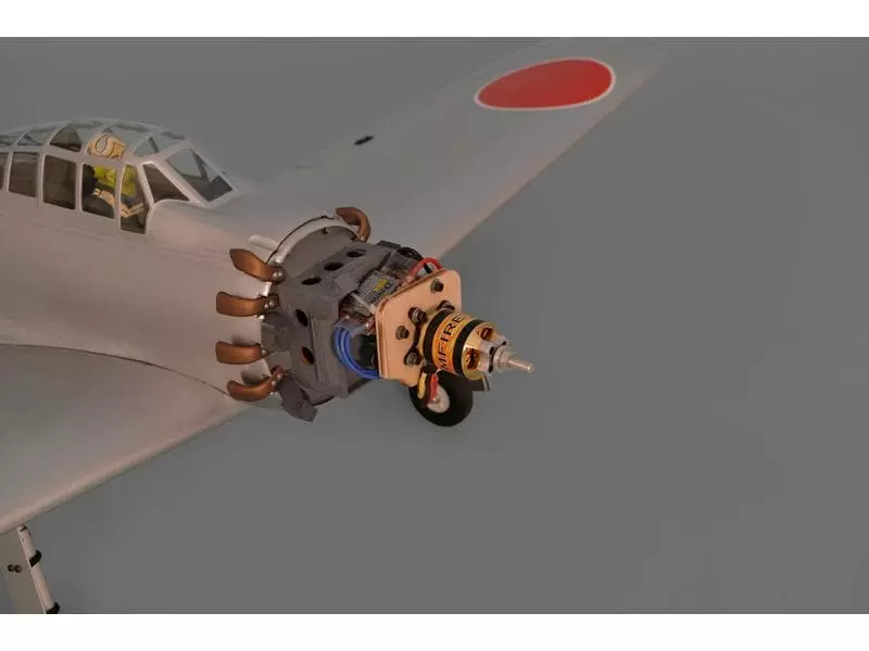 Phoenix Warbird Zero A6M 1400 mm ARF Bausatz 11 Phoenix Warbird Zero A6M 1400 mm ARF Bausatz – Bild 11