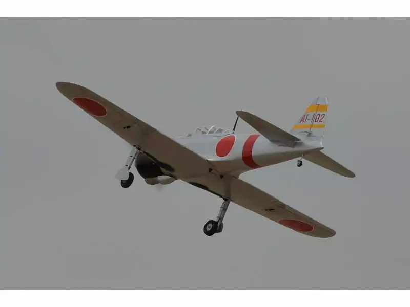 Phoenix Warbird Zero A6M 1400 mm ARF Bausatz 14 Phoenix Warbird Zero A6M 1400 mm ARF Bausatz – Bild 14
