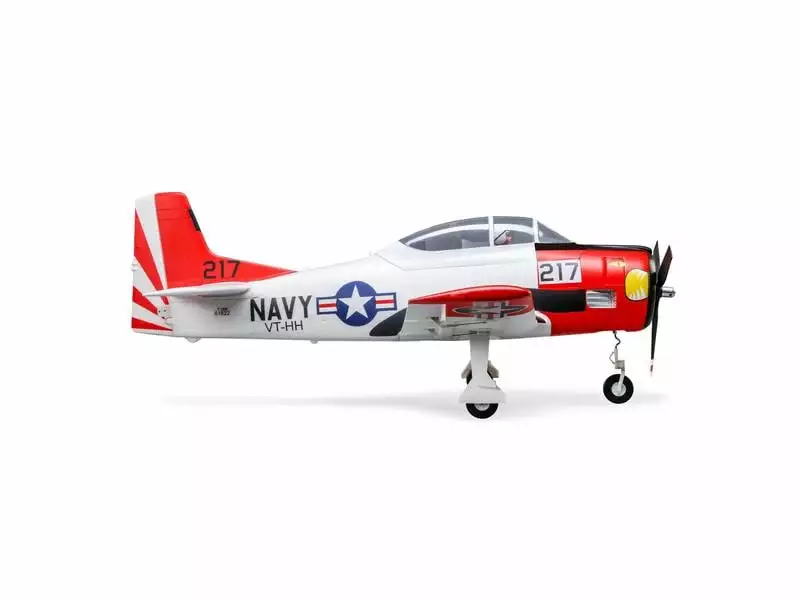 E-flite Warbird T-28 Trojan 1.2 m, Smart BNF Basic 5 E-flite Warbird T-28 Trojan 1.2 m, Smart BNF Basic – Bild 5