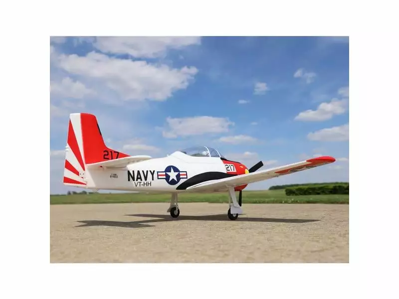 E-flite Warbird T-28 Trojan 1.2 m, Smart BNF Basic 17 E-flite Warbird T-28 Trojan 1.2 m, Smart BNF Basic – Bild 17