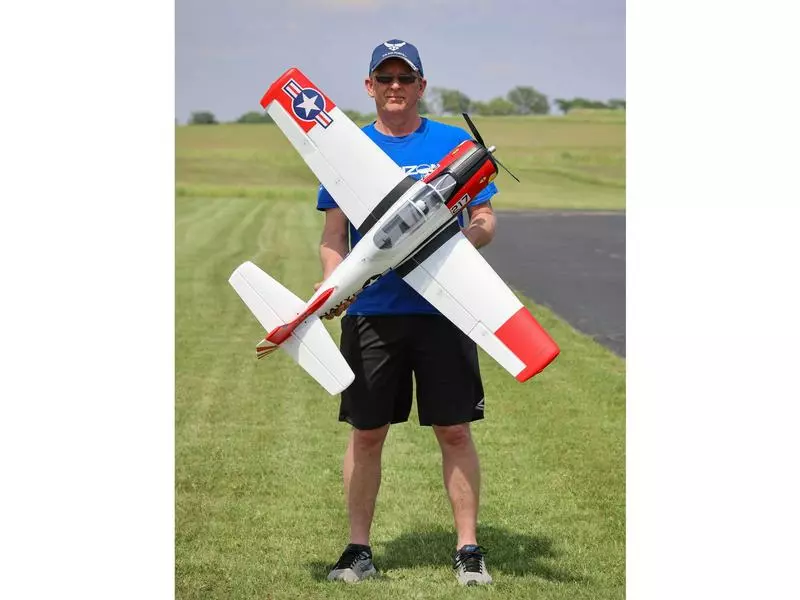 E-flite Warbird T-28 Trojan 1.2 m, Smart BNF Basic 20 E-flite Warbird T-28 Trojan 1.2 m, Smart BNF Basic – Bild 20