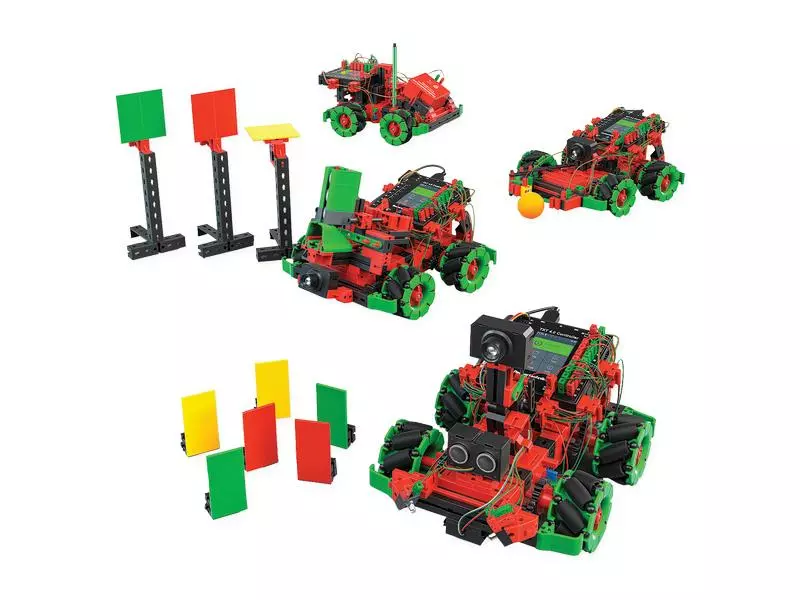 Fischertechnik Zubehör Set Omniwheels 2 Fischertechnik Zubehör Set Omniwheels – Bild 2