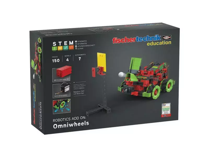 Fischertechnik Zubehör Set Omniwheels 1 Fischertechnik Zubehör Set Omniwheels