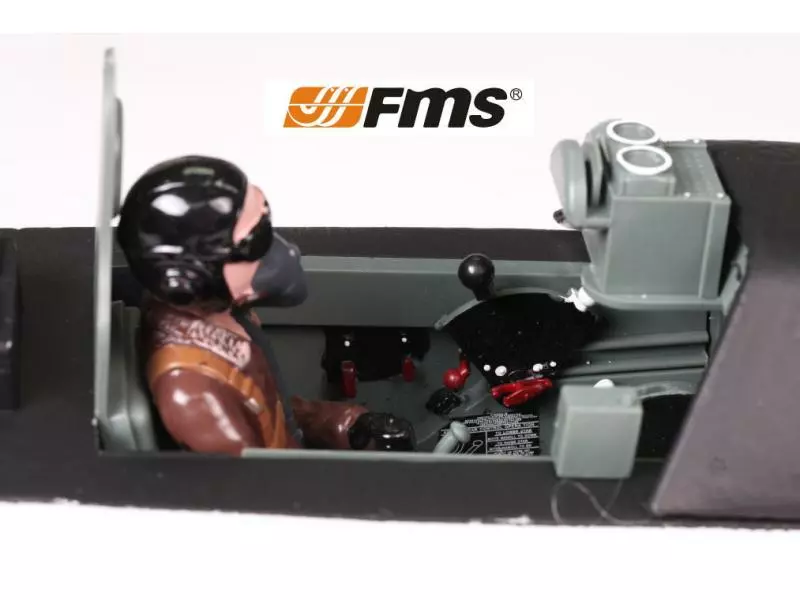 FMS Warbird P-51D Mustang Red Tail 1700 mm PNP 8 FMS Warbird P-51D Mustang Red Tail 1700 mm PNP – Bild 8