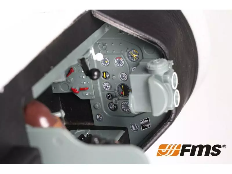 FMS Warbird P-51D Mustang Red Tail 1700 mm PNP 10 FMS Warbird P-51D Mustang Red Tail 1700 mm PNP – Bild 10