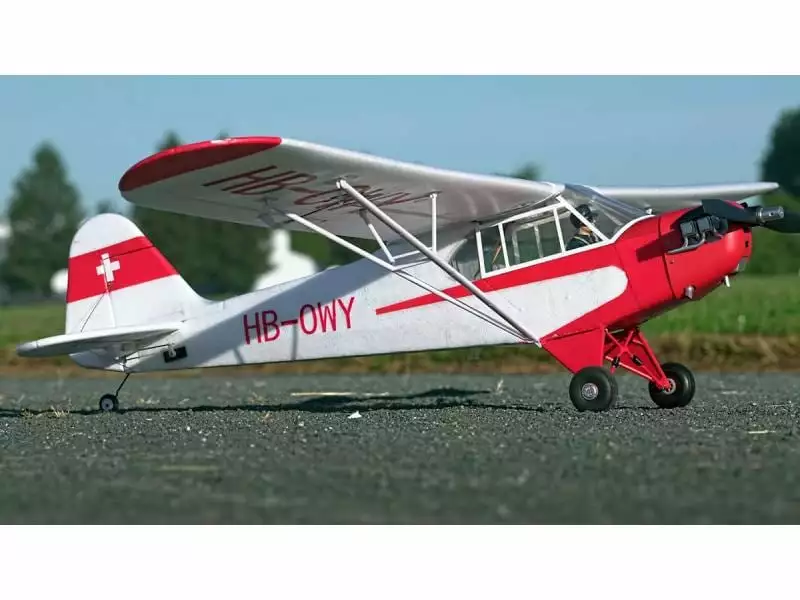 FMS Motorflugzeug Piper J-3 Cub V3 1400 mm PNP inkl. Schwimmer 2 FMS Motorflugzeug Piper J-3 Cub V3 1400 mm PNP inkl. Schwimmer – Bild 2