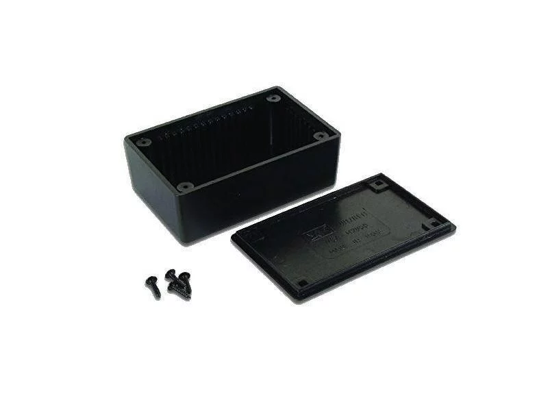 Velleman Gehäuse WCAH2855, 85x55x30mm Schwarz 2 Velleman Gehäuse WCAH2855, 85x55x30mm Schwarz – Bild 2