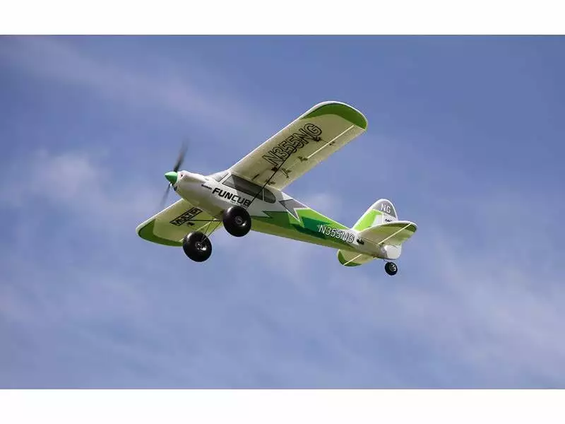 Multiplex Flugzeug Funcub NG RR Grün 4 Multiplex Flugzeug Funcub NG RR Grün – Bild 4