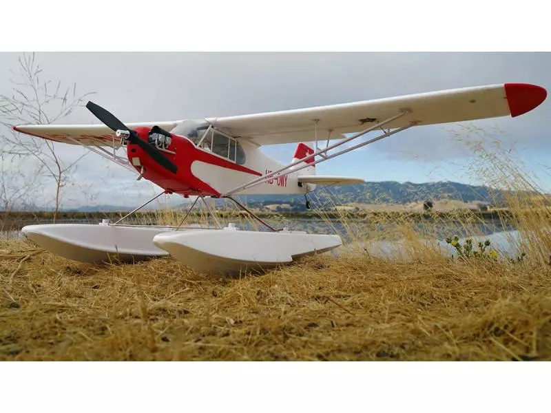 FMS Motorflugzeug Piper J-3 Cub V3 1400 mm PNP inkl. Schwimmer 4 FMS Motorflugzeug Piper J-3 Cub V3 1400 mm PNP inkl. Schwimmer – Bild 4