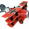 RC-Factory Flugzeug Crack Fokker Dr.1 Bausatz Rot
